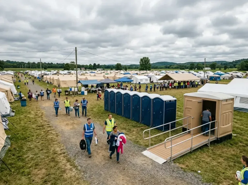 disaster-relief-camp-restrooms-010 — frequently asked questions, Dumpster & Portable Bathrooms Rental in Ossian, IN
